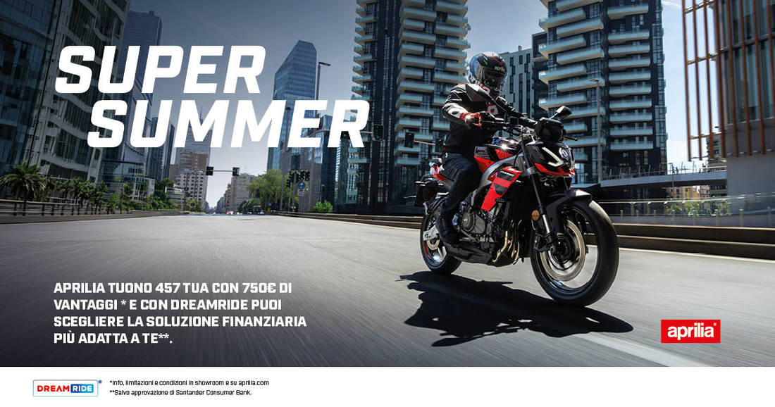 Promo Aprilia Tuono 457 Summer26 Post FB-1100x578